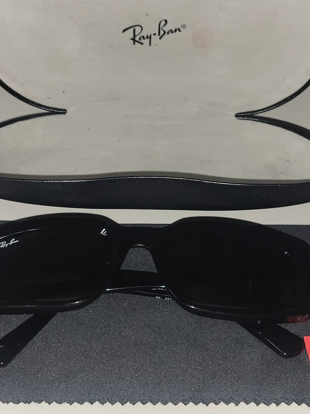RAYBAN KILIANE Black RB4395 Rectangular Sunglasses